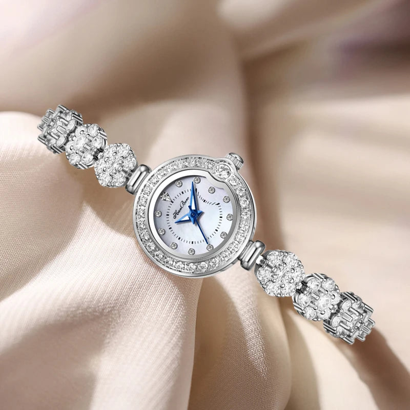 Women's Silver Analog Quartz Jewelry Watch
