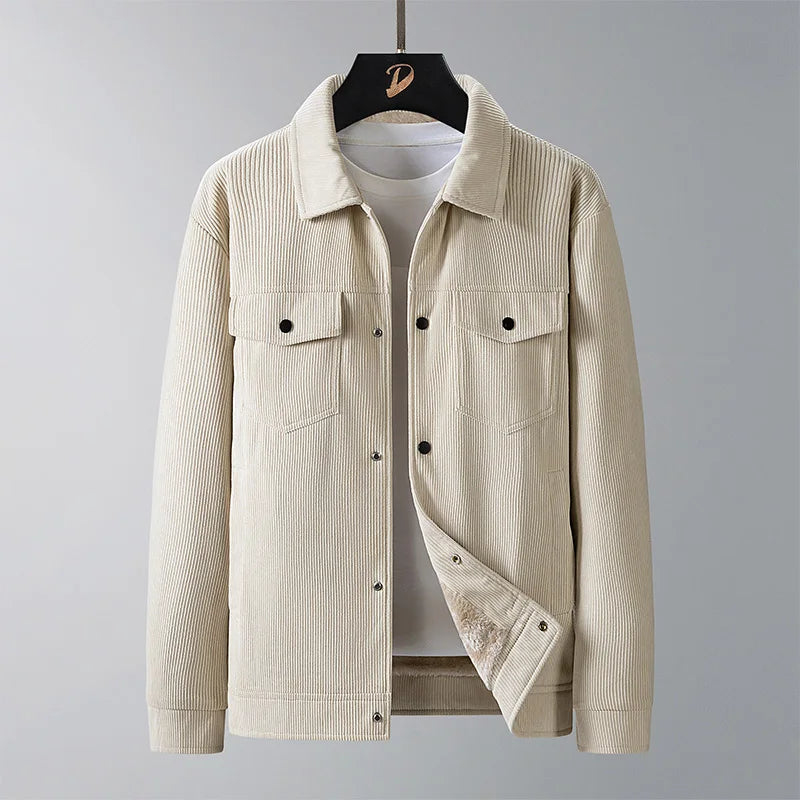 Loose Corduroy Work Jacket