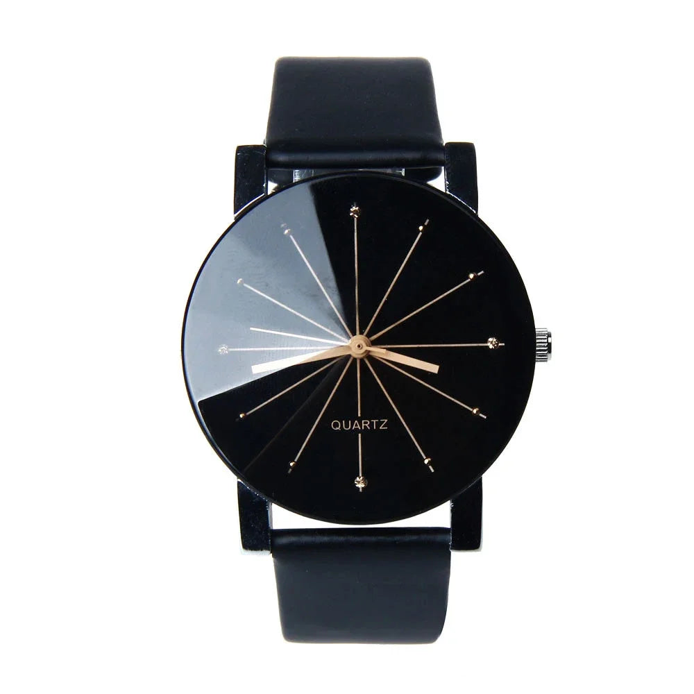 Analog Leather Women Watch