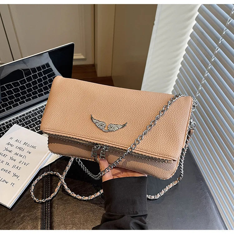 Women's Retro Chain Shoulder Crossbody Bag