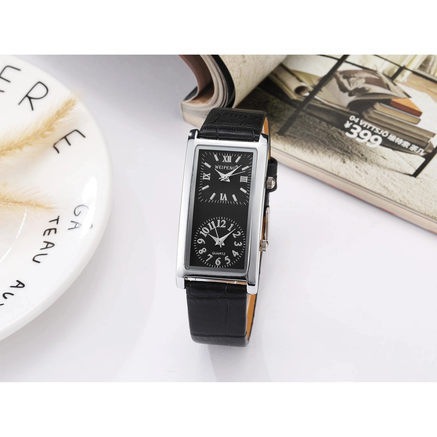 Dual Time Zone Women Watch