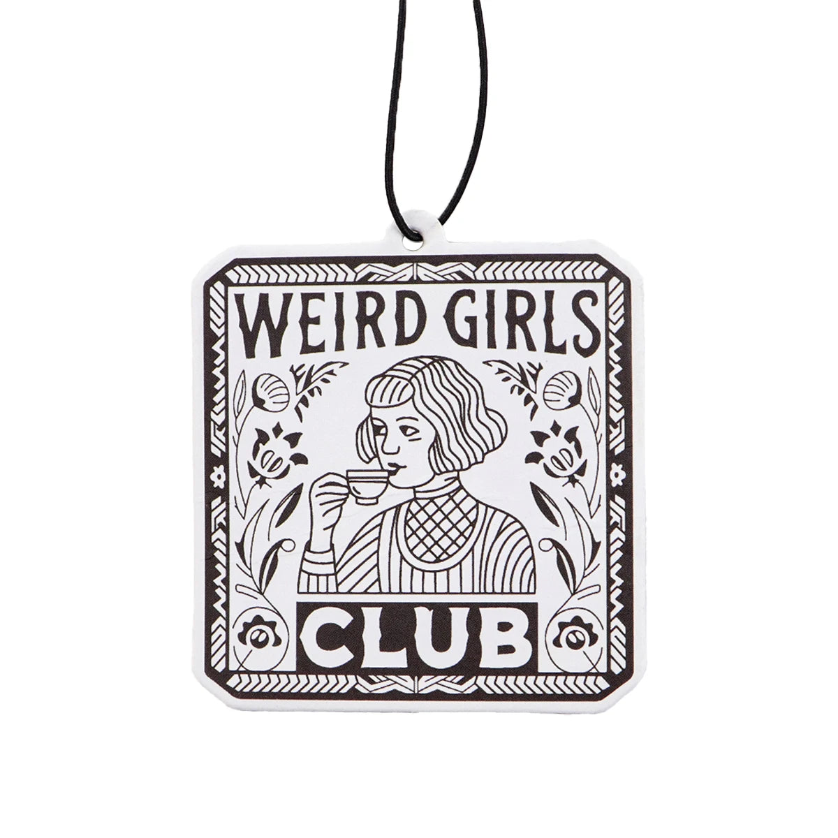 Feminist Quote Hanging Solid Perfume Freshener