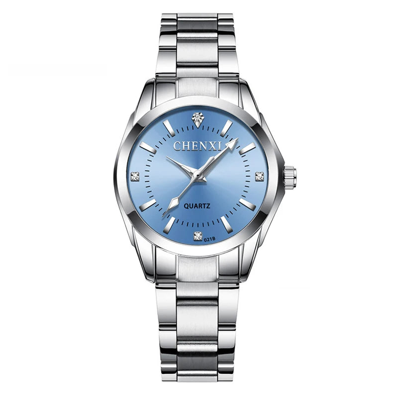 Women's Luminous Steel Analog Quartz Watch