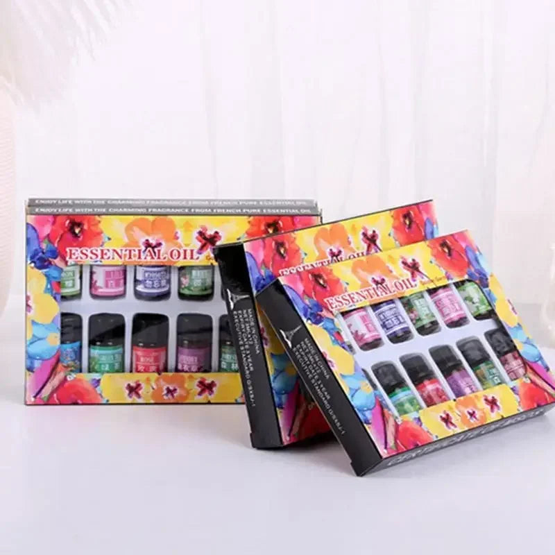 Essential Oil Set 12 Pcs Aromatherapy 3ml