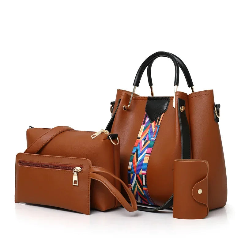 4-Piece Tote Bag Set