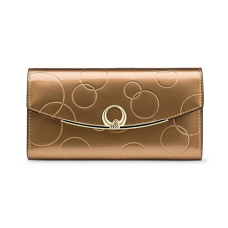 RFID Leather Women Wallet