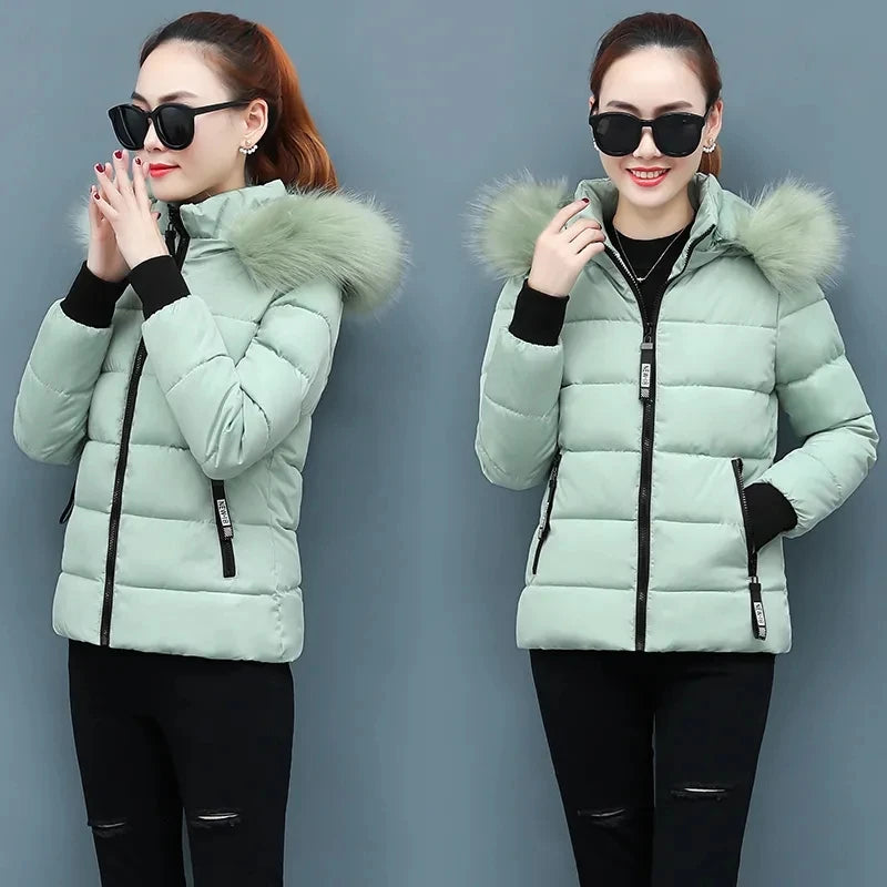 Korean Padded Women Parka