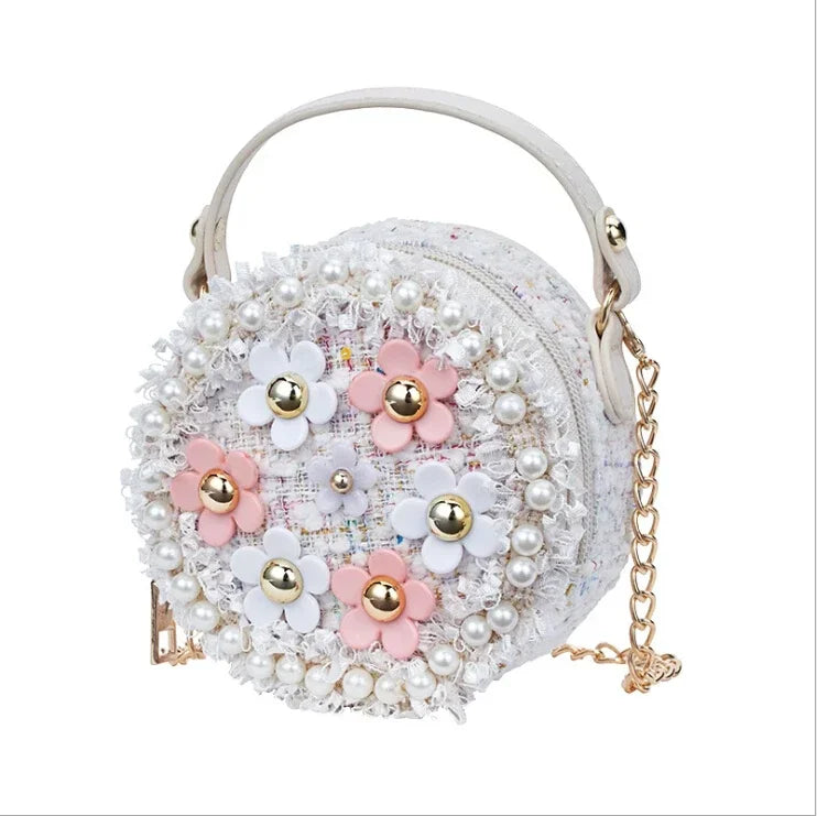 Kids Flower Crossbody Bag