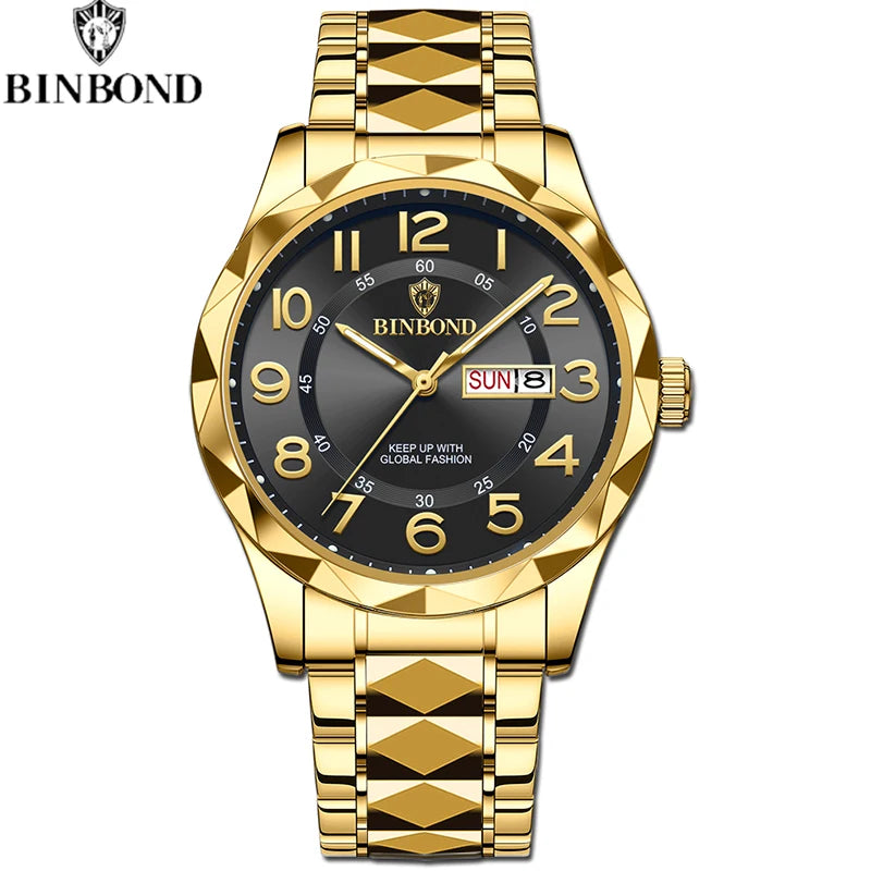 BINBOND Luminous Men's Quartz Watch
