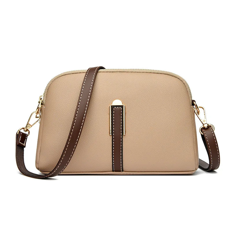 Women's Cowhide Flap Luxury Crossbody Bag