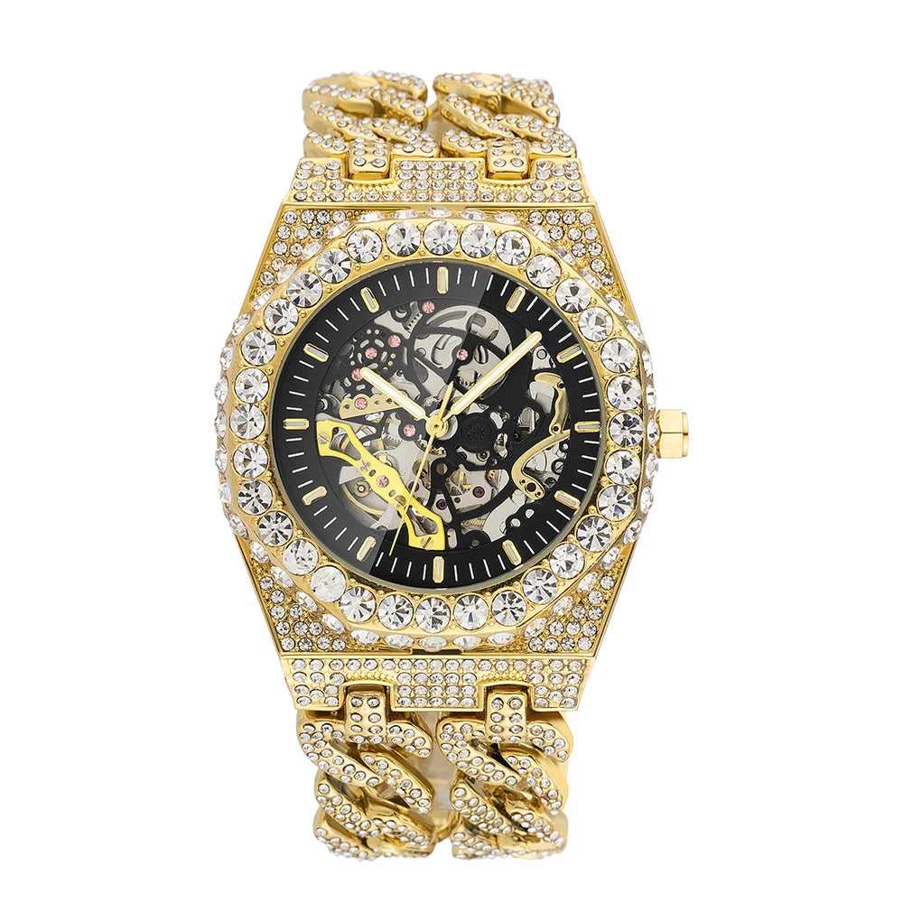 Iced Diamond Mechanical Watch
