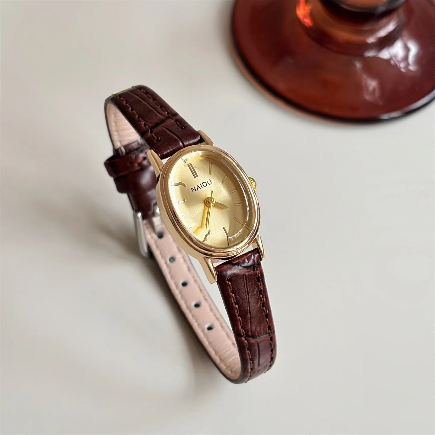 Vintage Oval Dial Ladies Watch