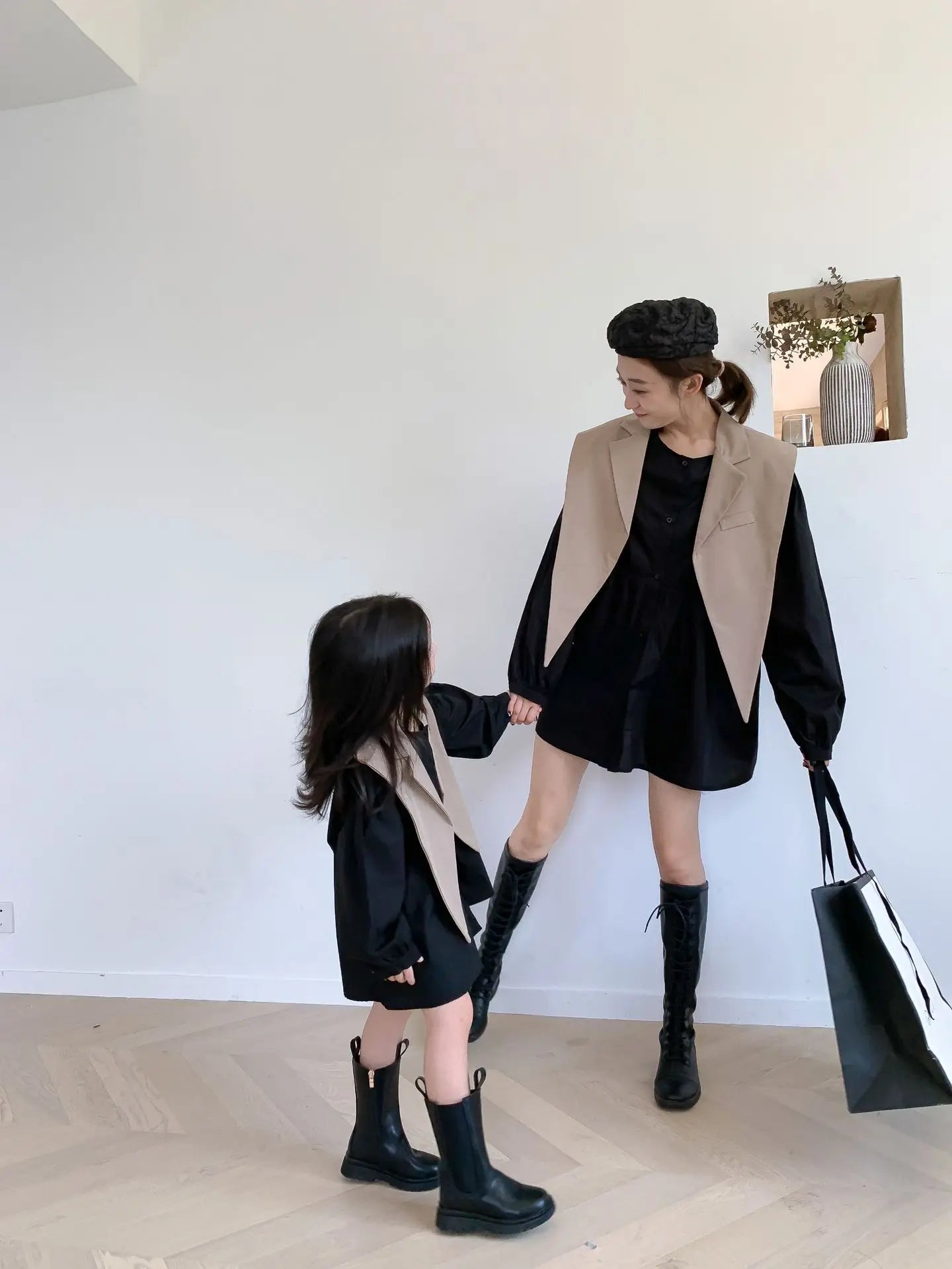 Parent-Child Matching Blouse Set