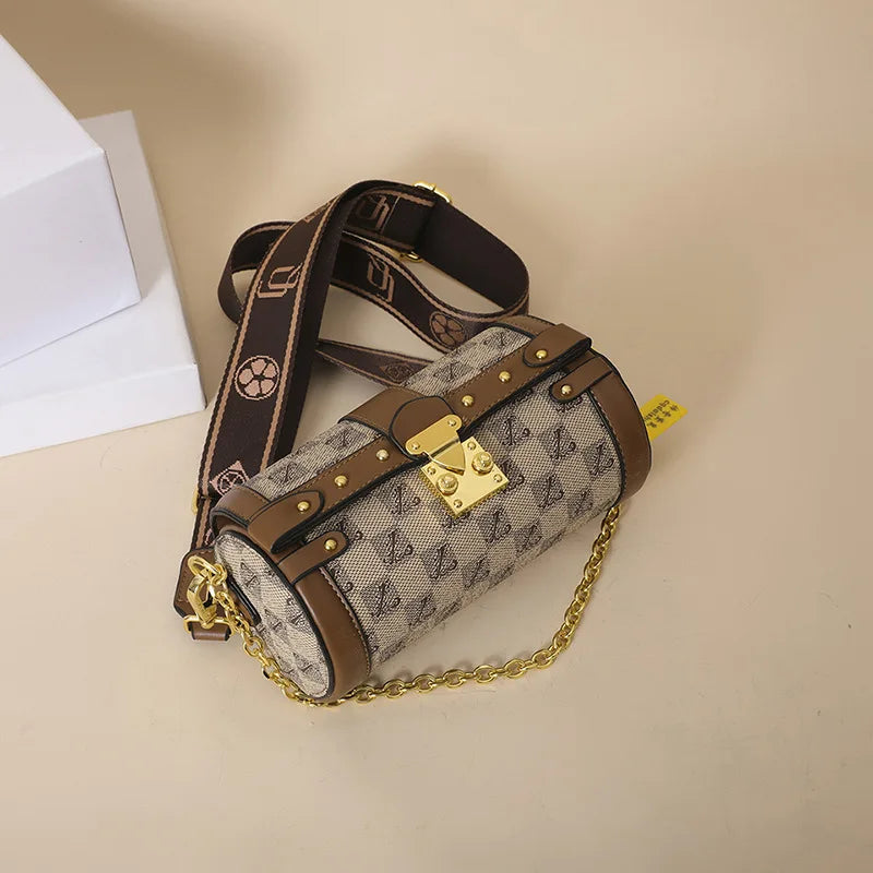 Retro Cylinder Sling Bag