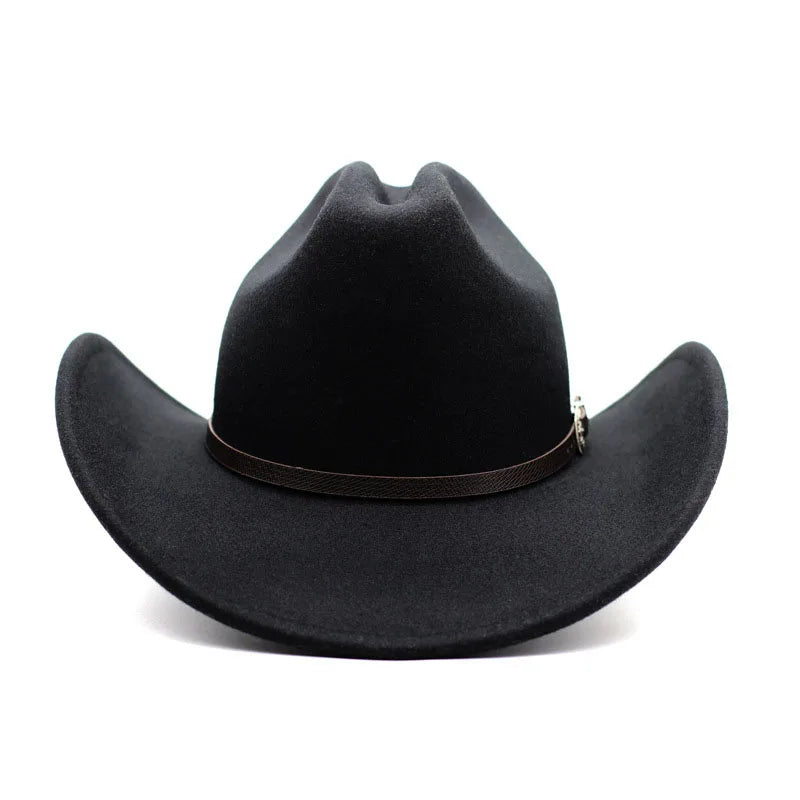 Vintage Wide Brim Cowboy Hat