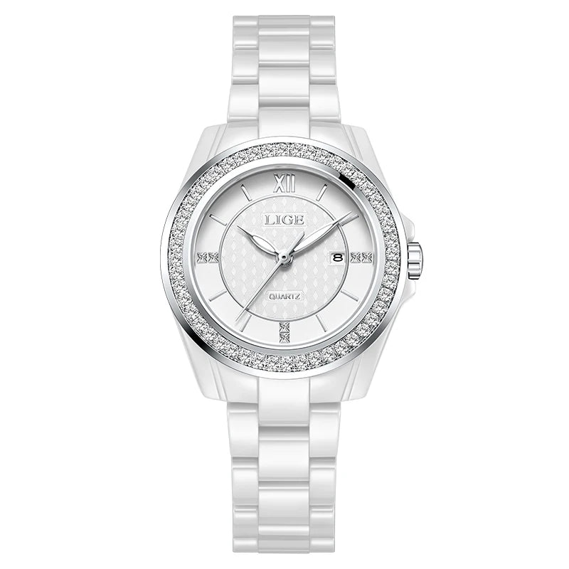 LIGE Steel Quartz Ladies Watch