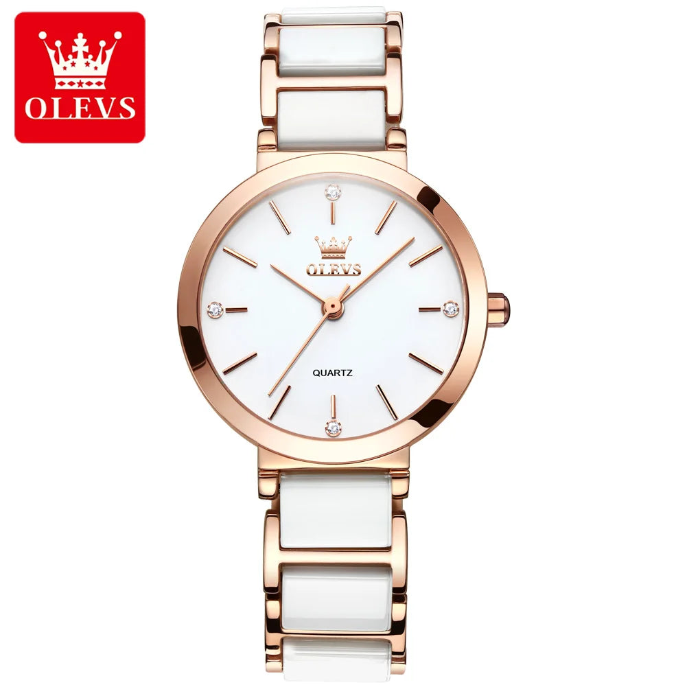 OLEVS Women's Luxury Waterproof Quartz Watch