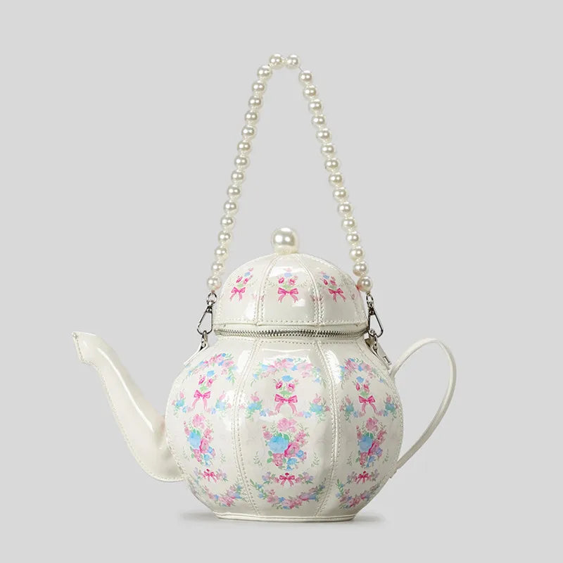 Vintage Teapot Shoulder Bag