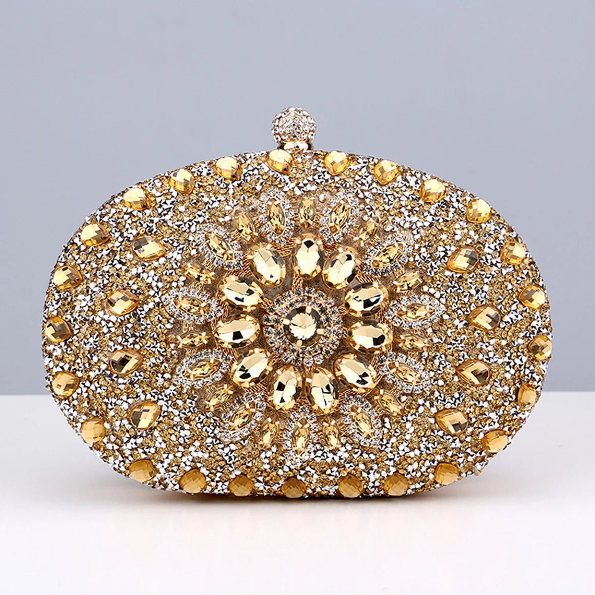Rhinestone Diamond Evening Clutch