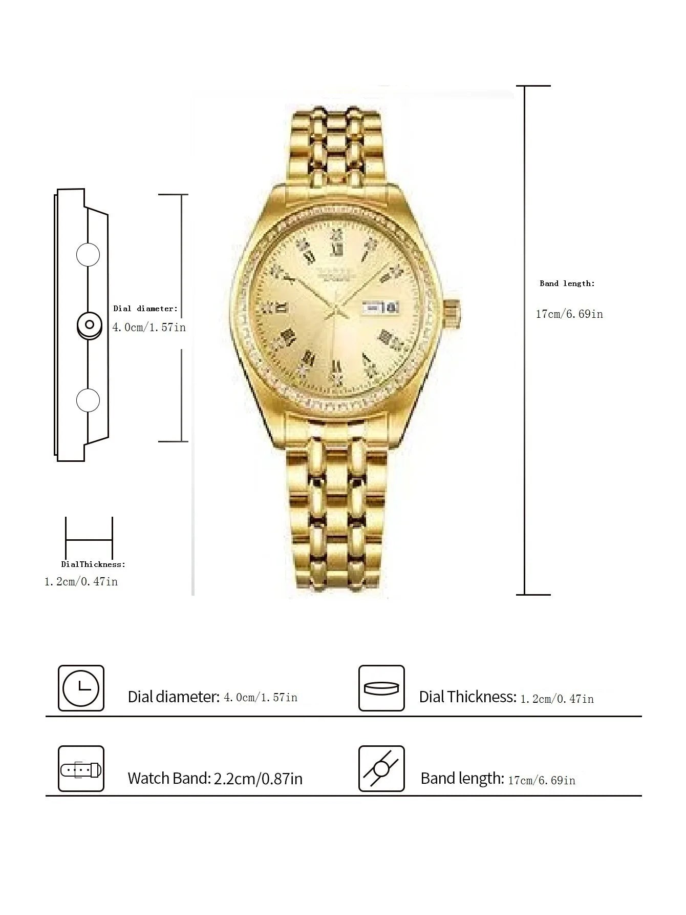 BEGEEL Mechanical Men Watch