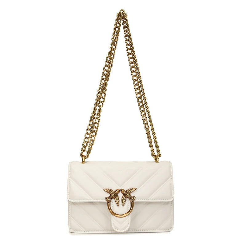 Leather Shoulder Bag Elegant