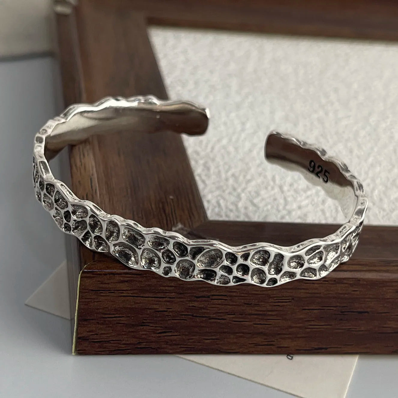 Women's S925 Silver Rose Flower Bracelet