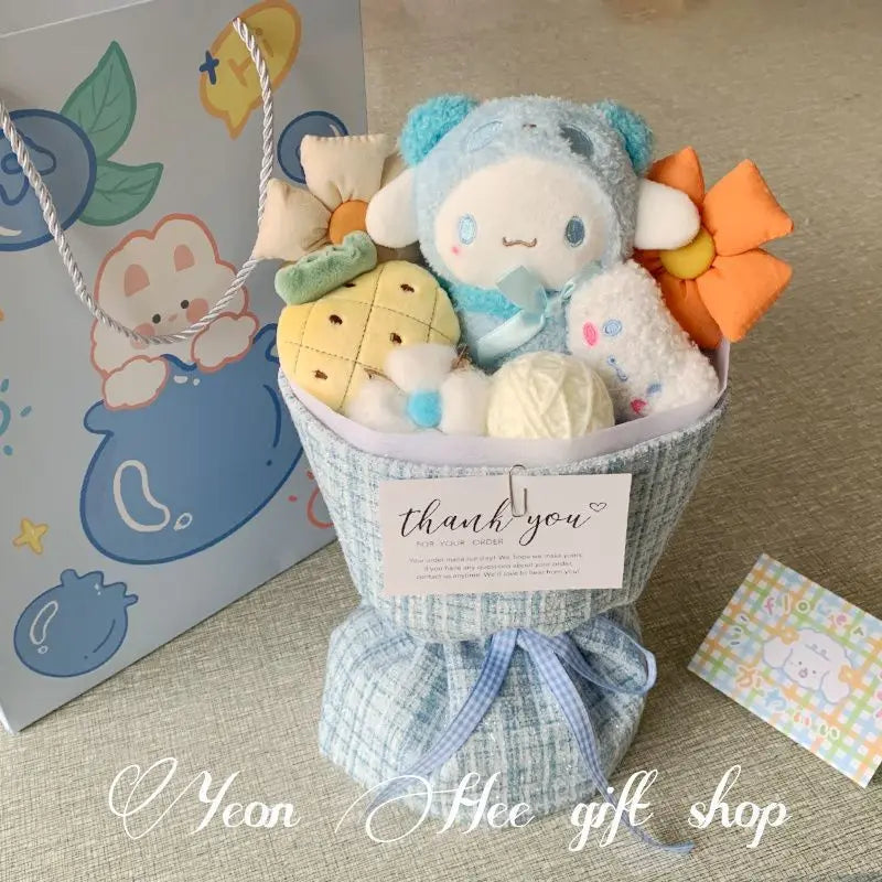 Hello Kitty Doll Bouquet Birthday Gift