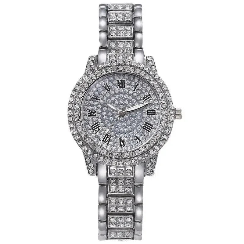 Zircon Crystal Diamond Ladies Watch