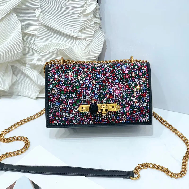 Women's Rhinestone Evening Clutch Bag