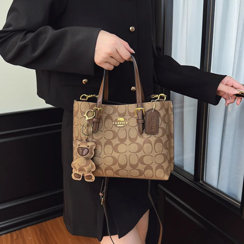 Women's Luxury Print Tote Crossbody Bag