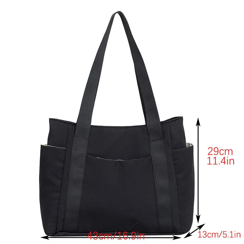 Canvas Tote Shoulder Bag