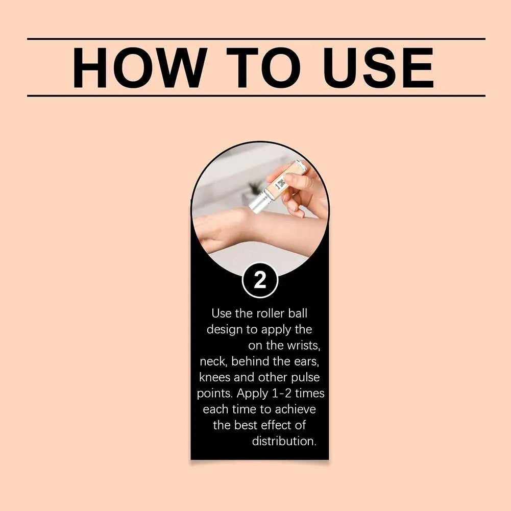 Women's Floral Pheromone Roll-On Perfume 10ml