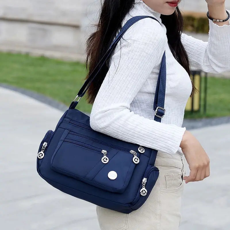 Waterproof Nylon Messenger Bag