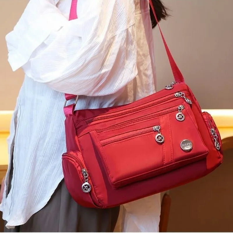 Waterproof Nylon Messenger Bag