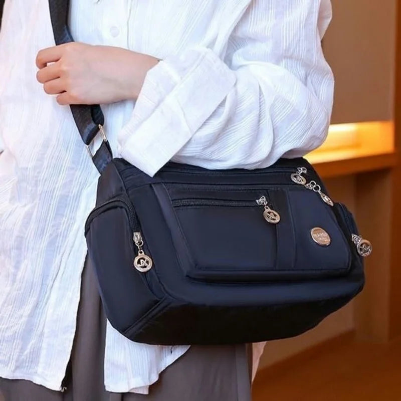 Waterproof Nylon Messenger Bag