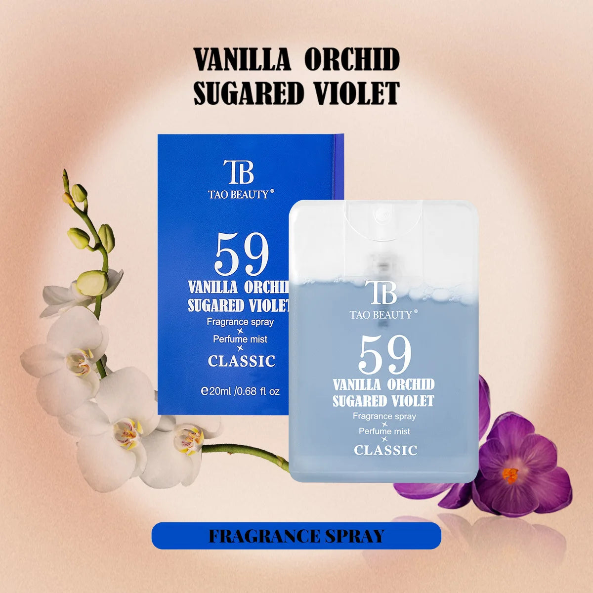 Floral Perfume Balm Alcohol-Free Travel 20ml