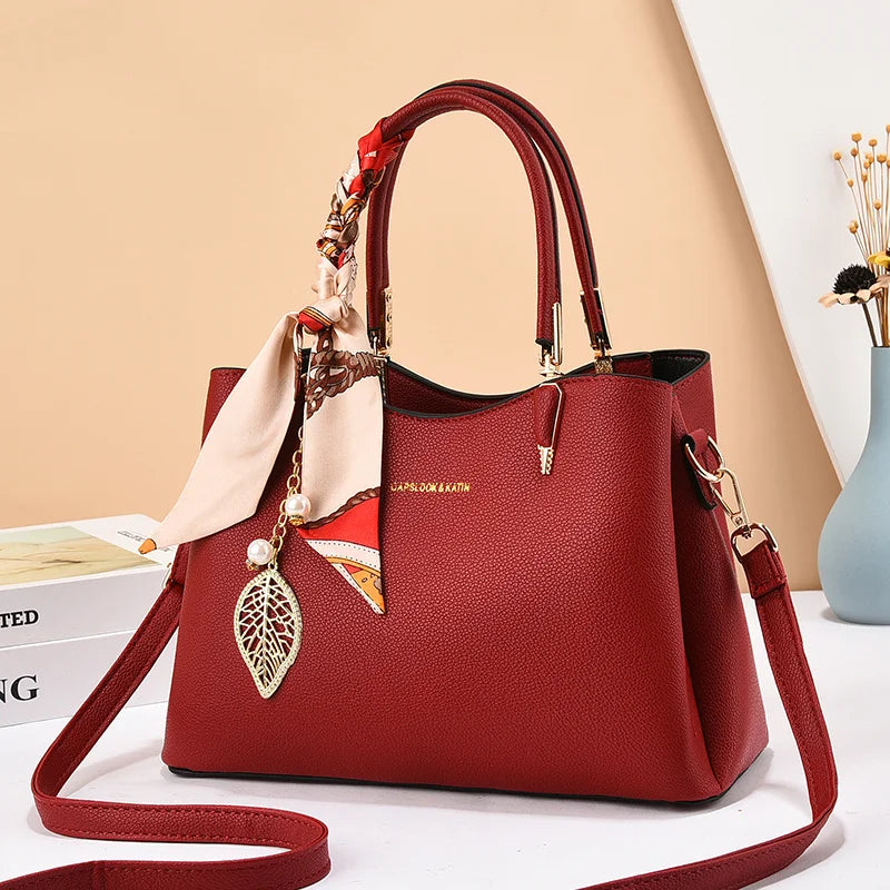 Women's Soft Leather Crossbody Shoulder Bag