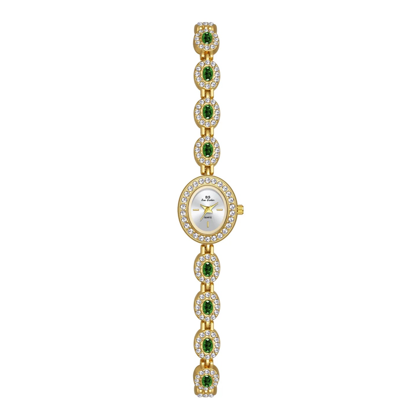 Women's Oval Rainbow Minimalist Quartz Watch