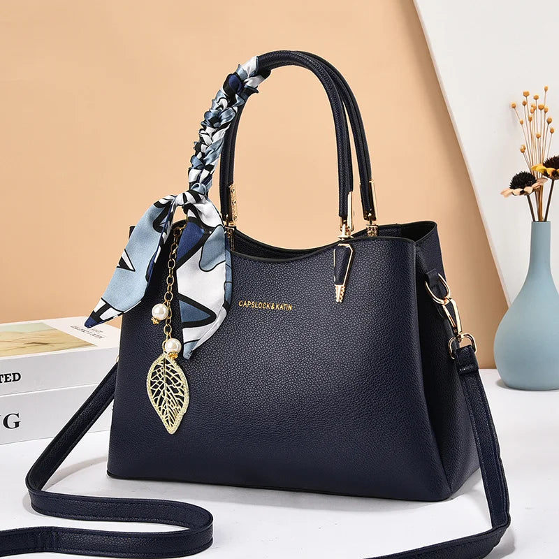 Women's Soft Leather Crossbody Shoulder Bag