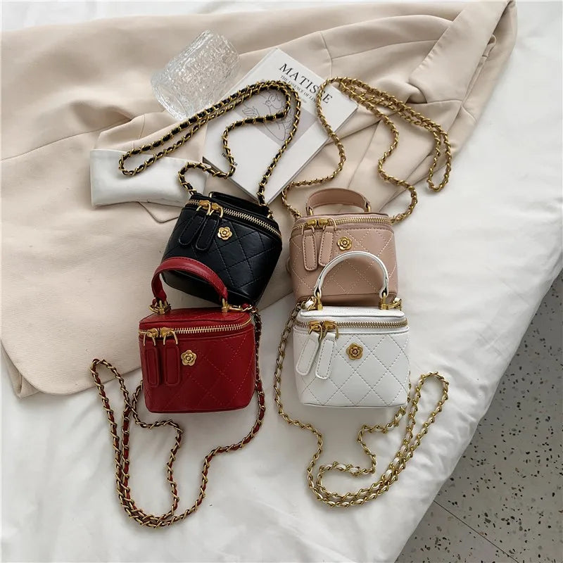 Square Designer Crossbody Bag