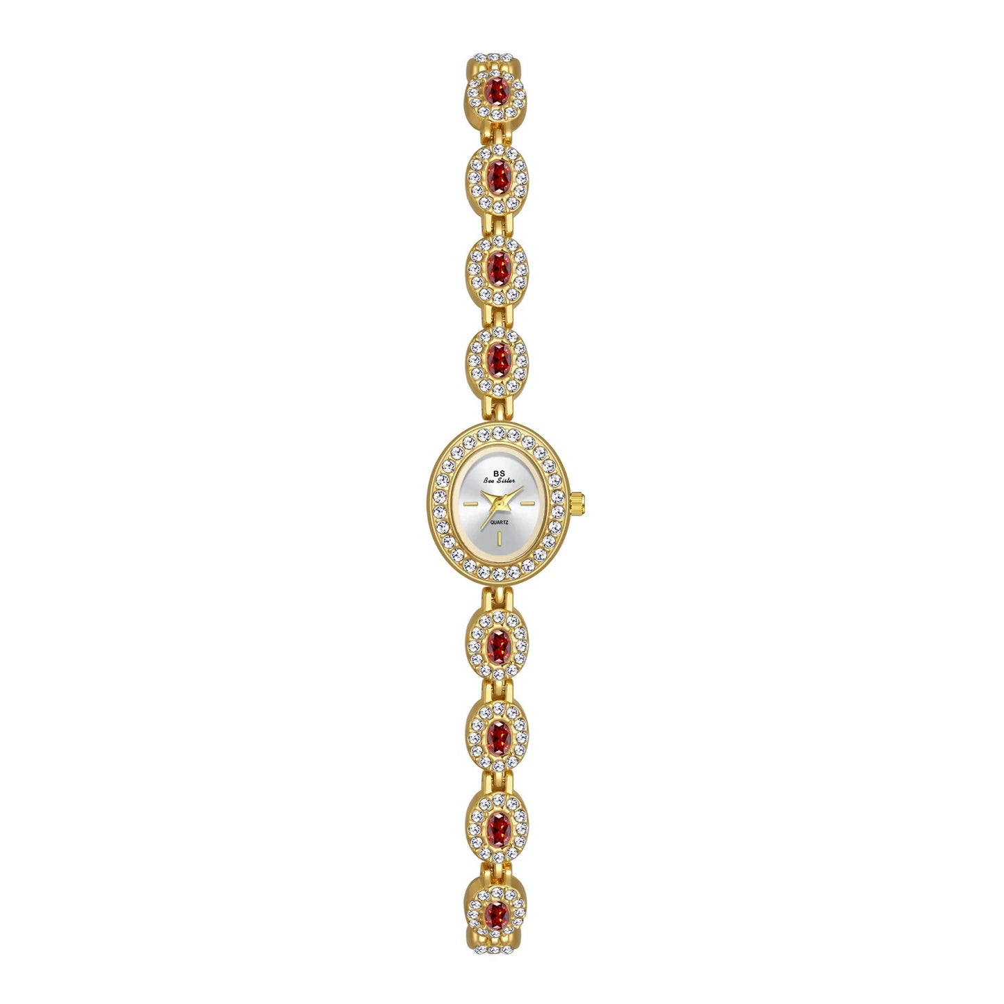 Women's Oval Rainbow Minimalist Quartz Watch