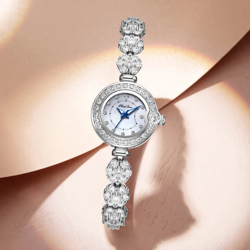 Women's Silver Analog Quartz Jewelry Watch