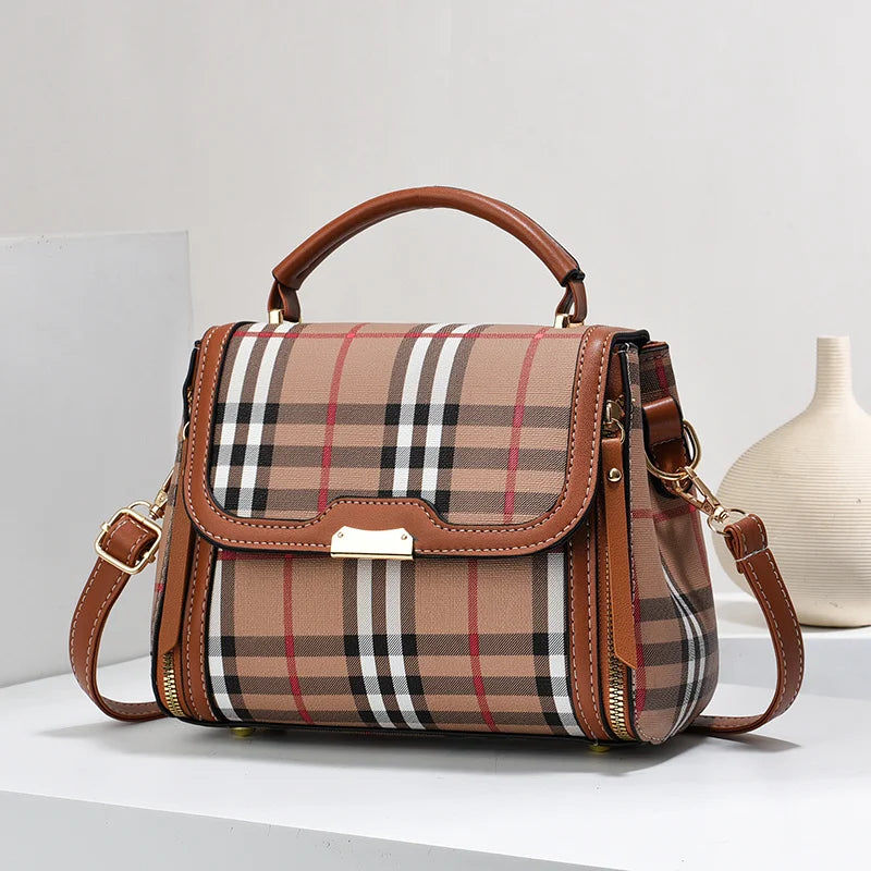 Contrast Color Crossbody Bag