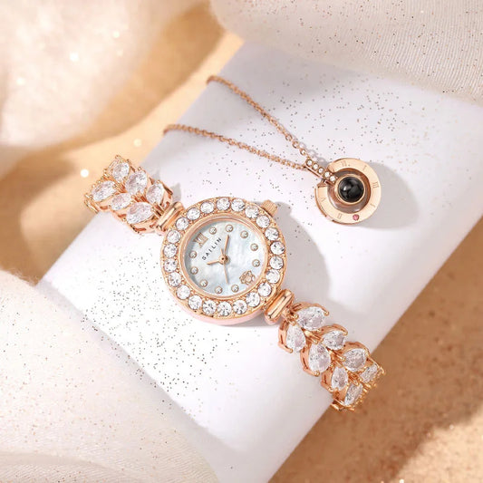 SAILIN Women's Rose Gold Quartz Watch