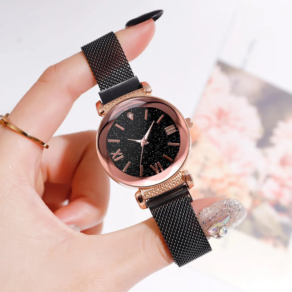 Women's Starry Sky Bracelet Quartz Watch