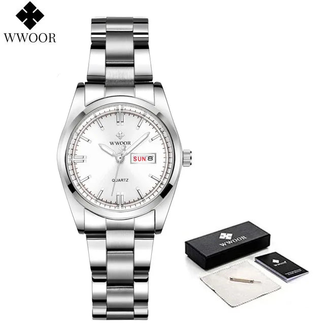WWOOR Green Bracelet Ladies Watch