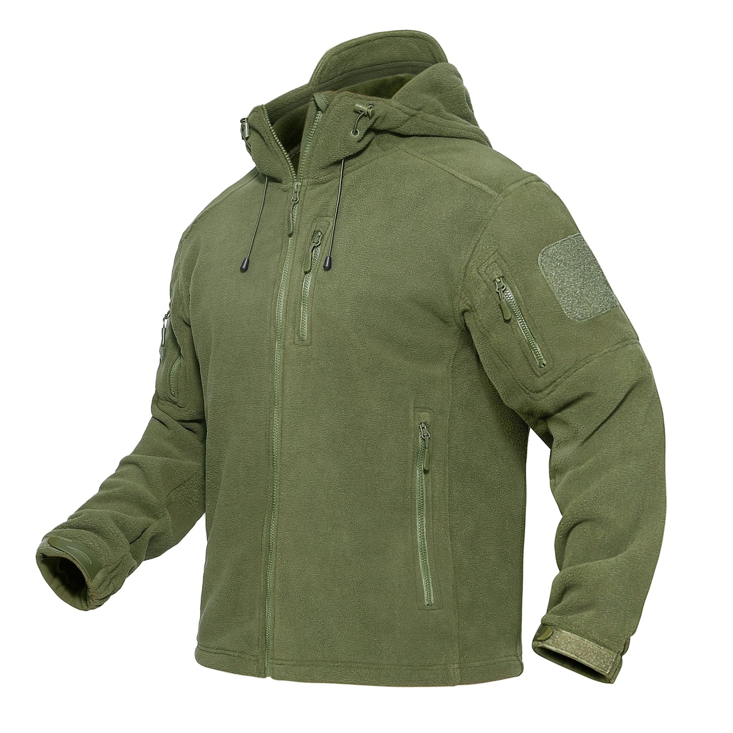 TACVASEN Fleece Hooded Men Jacket