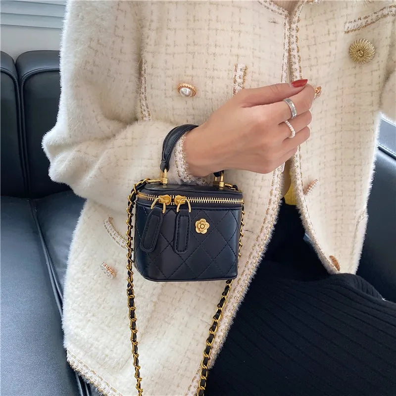 Square Designer Crossbody Bag