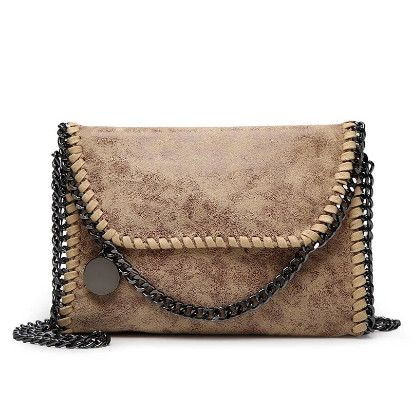 Women's Small Chain Flap Crossbody Bag