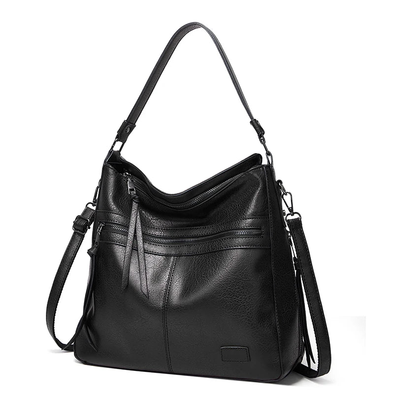 Large Leather Travel Bag